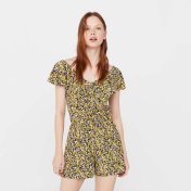 Floral Short Jumpsuit